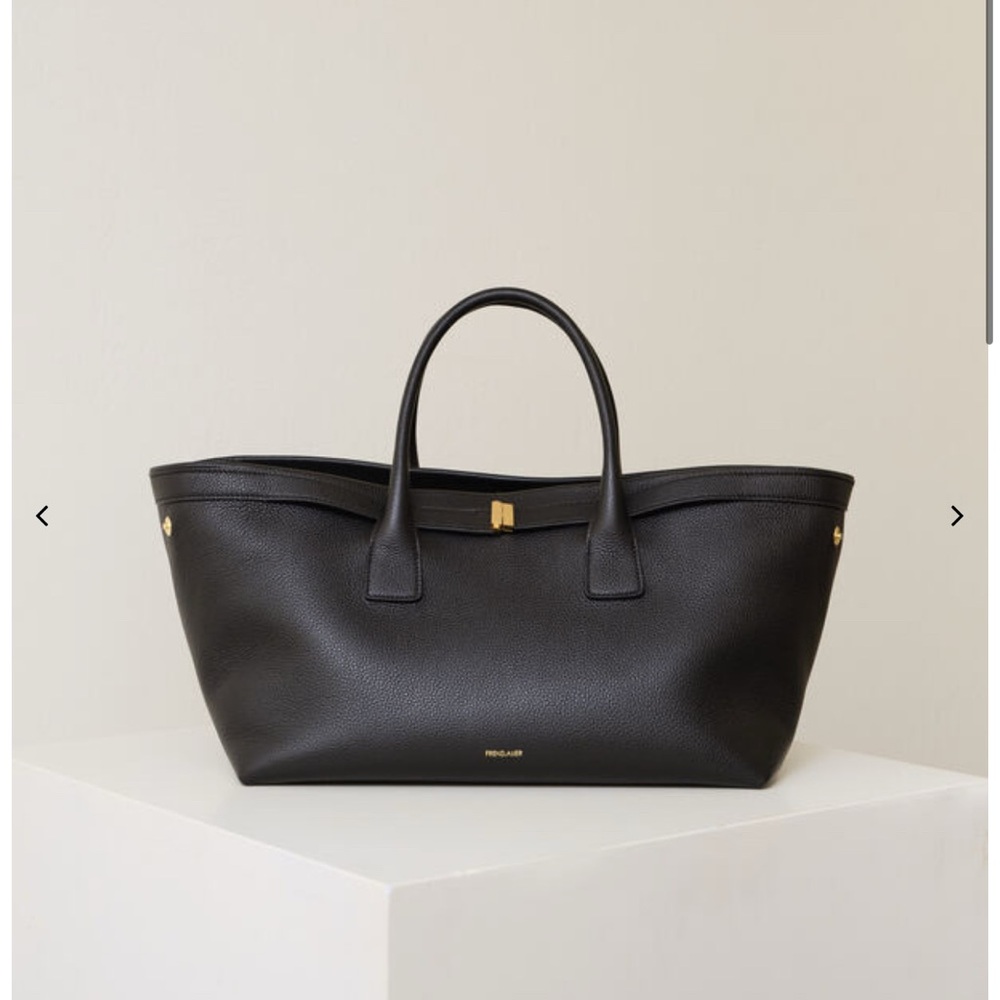 Frenzlauer Greta grained black bag